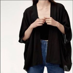 Aritzia Talula Cape Cardigan Size Small